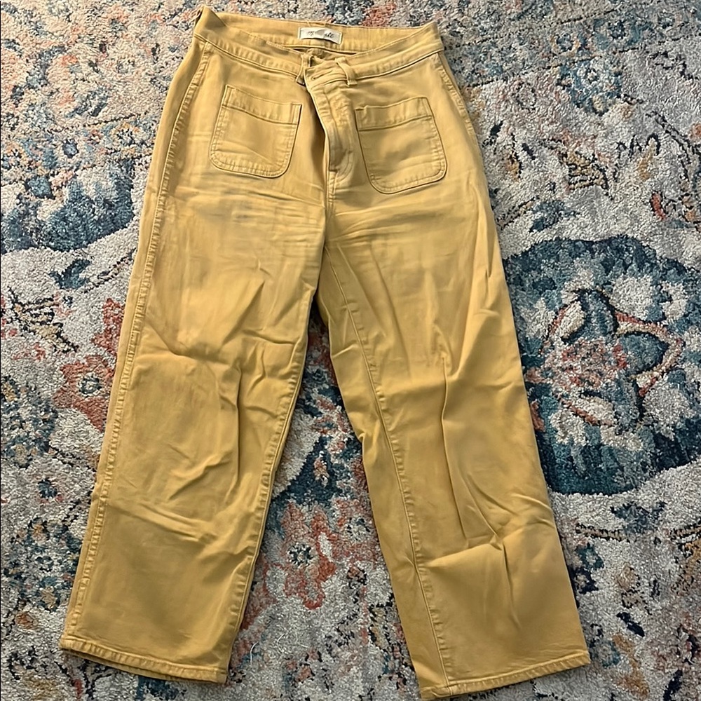 Women’s Madewell Yellow Pants